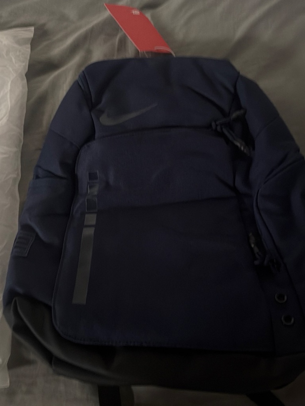 Nike Men's Dark Navy Blue Backpack with Black Base